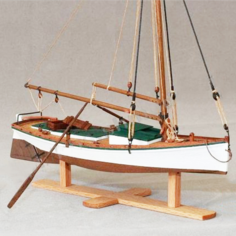 1/35 FLATTLE Wooden Boat Model - Model Kit Yacht recension och pris