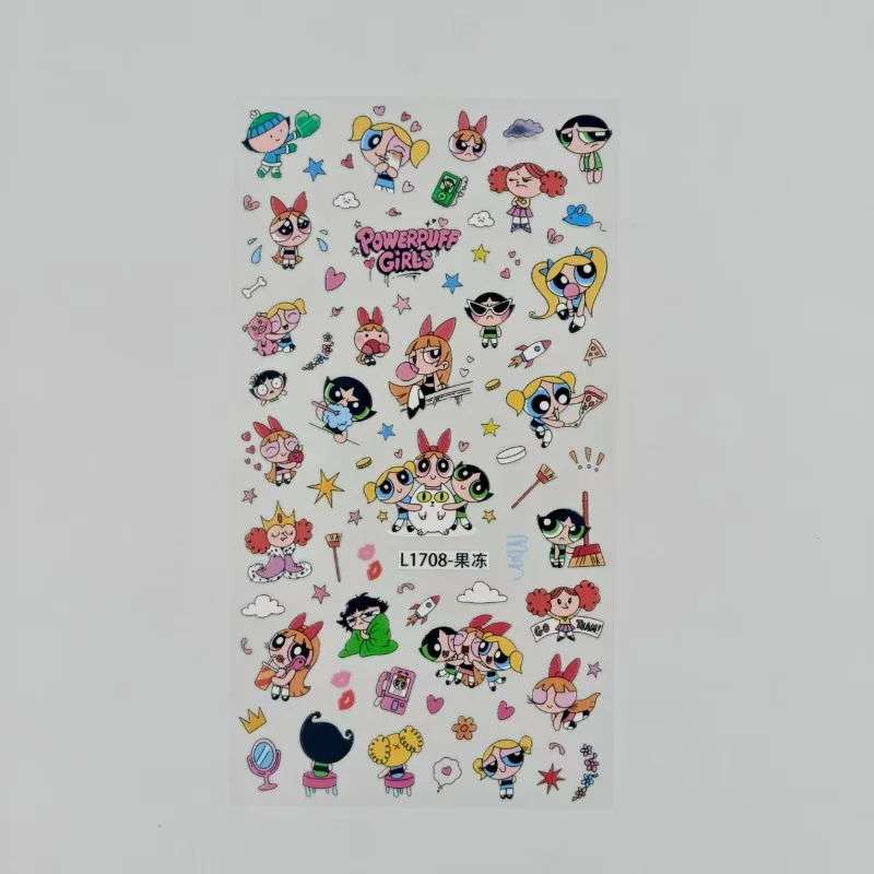 Powerpuff Girls Stickers Water - Model Kit Anime Girl recension och pris