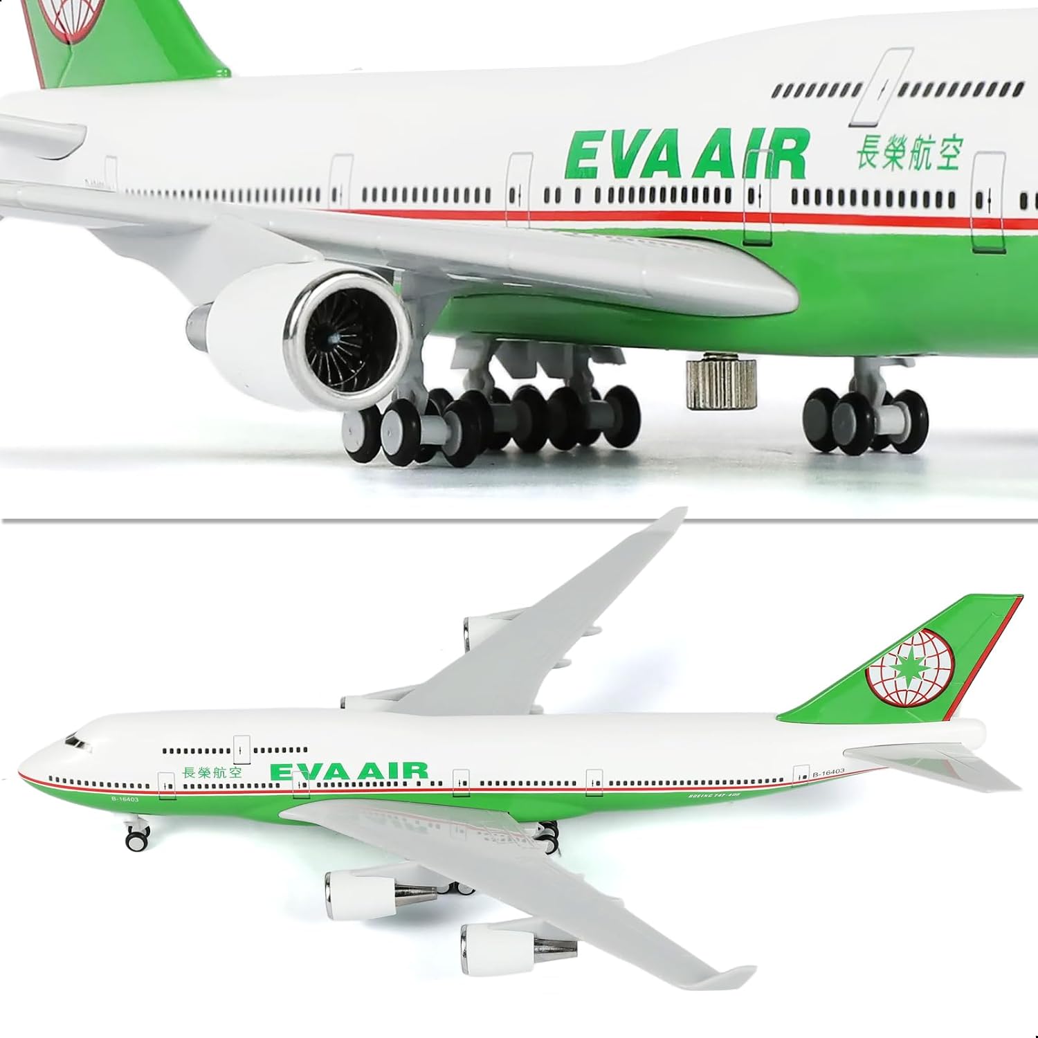 30cm EVA Air B747 Resin Aircra - Model Kit Eva recension och pris