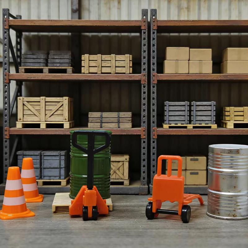 Miniature Warehouse Scene Mode - Model Kit Fantasy recension och pris