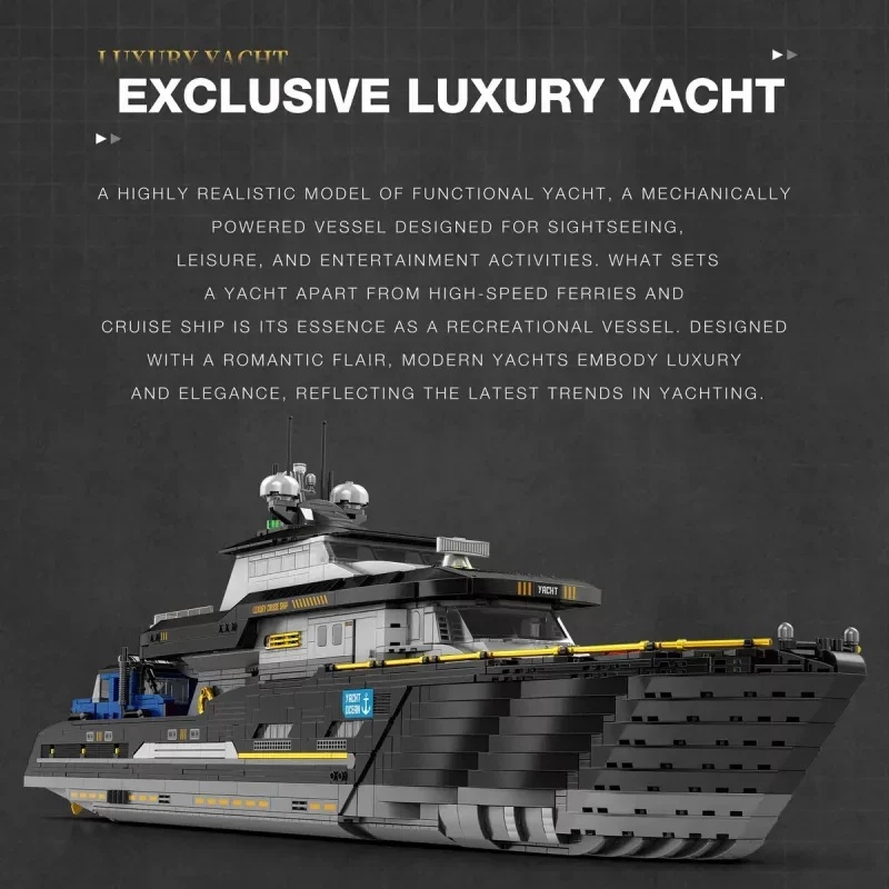 Reobrix 66103 Giant Luxury Yac - Model Kit Yacht recension och pris