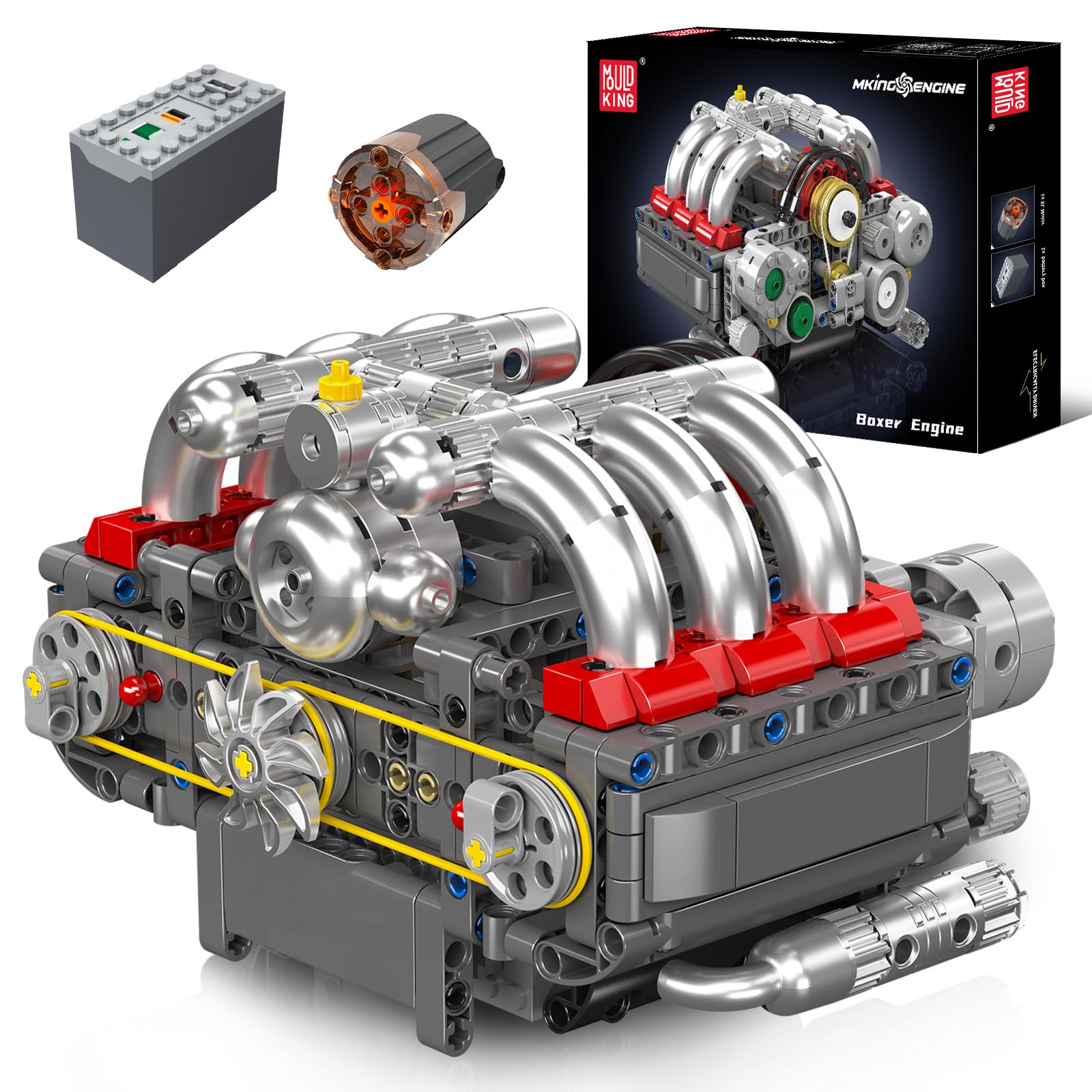 Mould King 10193 609Pcs Boxer  - Model Kit Engine recension och pris