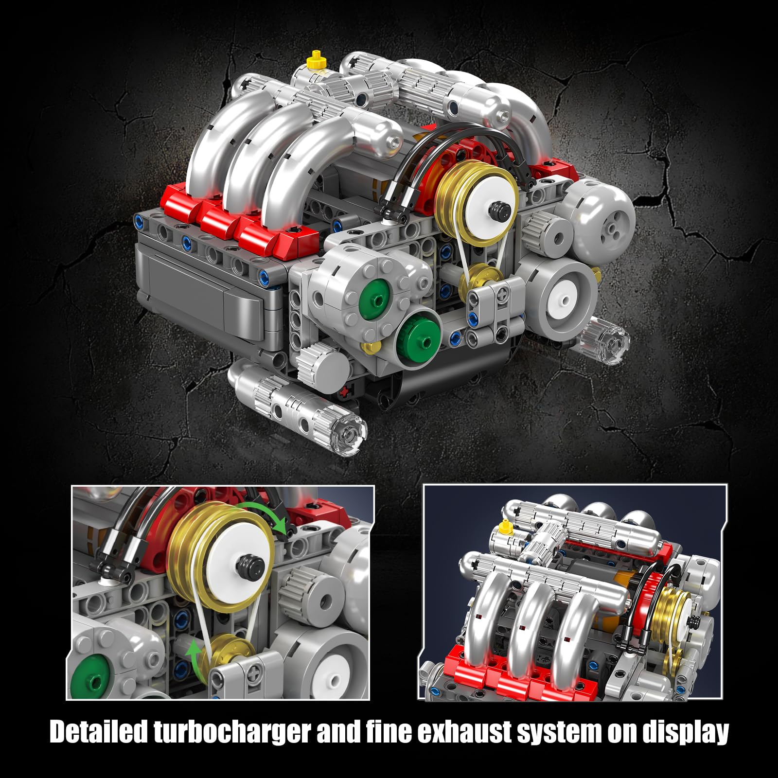 Mould King 10193 609Pcs Boxer  - Model Kit Engine recension och pris