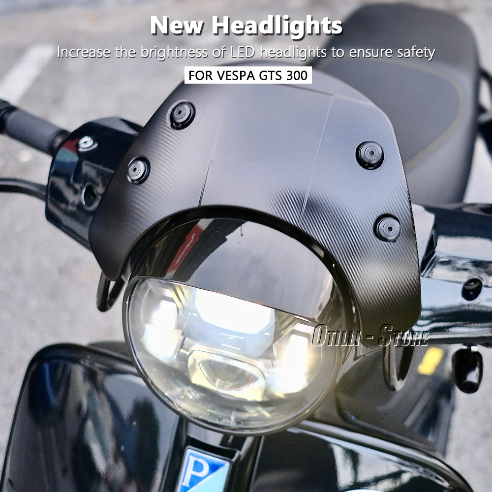 GTS300 LED Headlight New Motor - Model Kit Vespa recension och pris